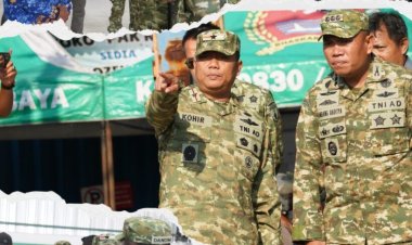 Pastikan Pembangunan Optimal, Danrem 084/BJ Lakukan Peninjauan di Sejumlah Lokasi